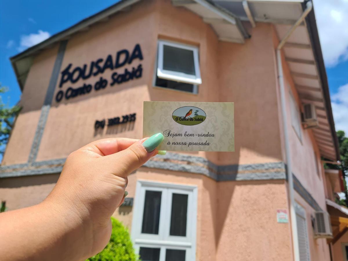 Pousada O Canto Do Sabia カネラ エクステリア 写真